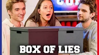 IS GIO EERLIJK BIJ BOX OF LIES? | Gio, Sophie, Jill, Kaj | Challenges Cup #41