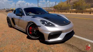 Cruising a 2022 Porsche 718 Cayman GT4 RS | Forza Horizon 5 | 4K Gameplay