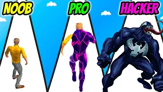 Toxic Hero 3D - NOOB vs PRO vs HACKER