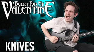 Bullet For My Valentine | Knives | Nik Nocturnal GUITAR COVER + Screen Tabs