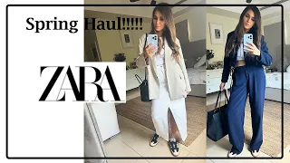 Huge Zara Spring Haul | Try On | Workwear