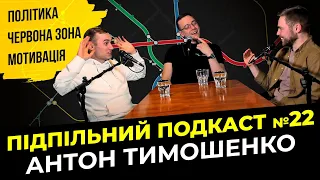 КОНТЕНТ І ПОЛІТИКА | Підпільний подкаст #22 | Антон Тимошенко