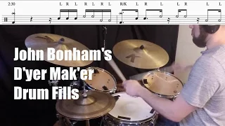 D'yer Mak'er Drum Fill Lesson