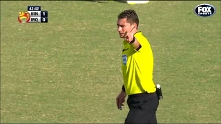 Pooladi ridiculous Red Card vs Iraq | Asian Cup 2015