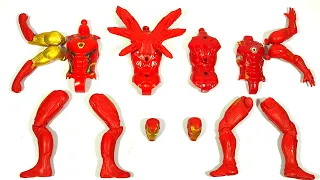 Assemble Toys Avengers,Ironman Mark vs ironman Superhero