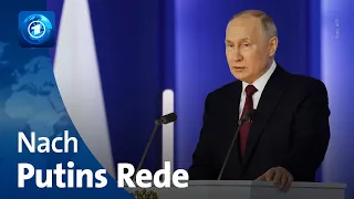 Putin: Russland setzt Abrüstungsvertrag „New Start“ aus