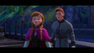 FROZEN ANNA knock out Hans with a Trinity "Dodge this" punch