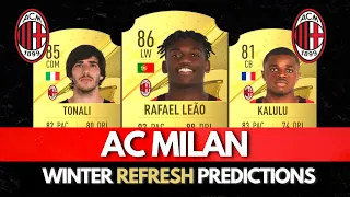 FIFA 23 | AC MILAN WINTER RATINGS UPGRADES & DOWNGRADES! 😱🔥 ft. Leao, Tonali, Kalulu...