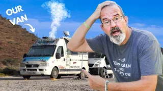 OUR VAN CAUGHT FIRE!!