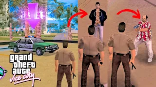 What Happens If Tommy Joins The Police At The Beginning Of GTA Vice City? (Hidden Secret Mission)