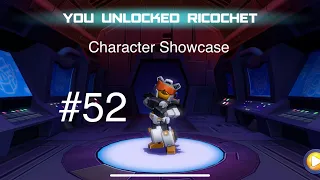 (Angry Birds Transformers) Gameplay (Part 52) of my new character Ricochet unlocked by 7500 tokens