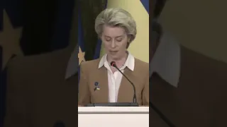 Putin risks the future of Russia! Von der Leyen