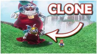 FUNNY Edited Super Mario Odyssey Boss Fights! (Madame Broode Boss Fight vs Mario Captures)