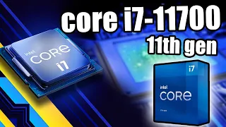 Unboxing Intel Core i7 11700 11th gen processor