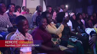 Comedian Remote blasts Alariwo of Africa at RAPINDADY LIVE IBADAN 2021