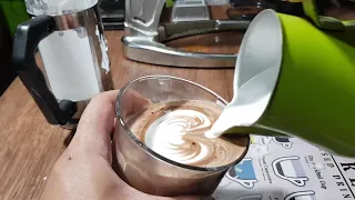 How to Froth Milk using a French Press for Latte Art: Part 2