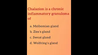 Chalazion is a chronic inflammatory granuloma of....