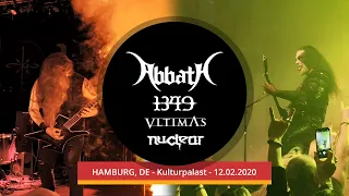 Abbath, 1349, Vltimas and Nuclear in Kulturpalast, Hamburg, 12.02.2020