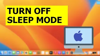 How to turn OFF auto sleep mode in Macbook Air/ Pro Or iMac