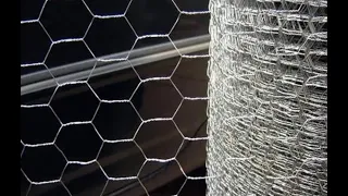 Reverse Twisted Hexagonal Wire Mesh Netting Machine for Bird Mesh #machine #hexagonalwiremeshmachine
