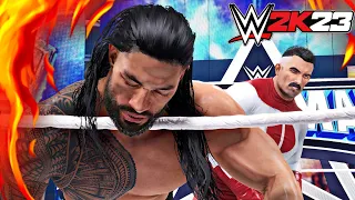 WWE2K23 CAN OMNIMAN DEFEAT ROMAN REGINS ?