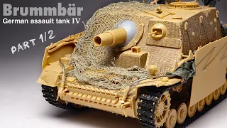 Sturmpanzer IV - Brummbär - Tamiya 1/35 - Tank Model - Part 1 [ model building ]