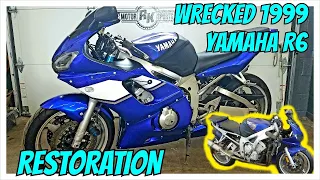 Restoring a WRECKED 1999 Yamaha R6