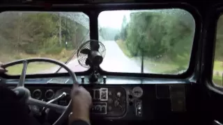 1959 Kenworth 2 stick shifting practice - Part 1