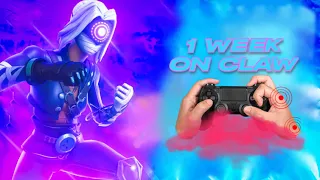 My 1 Week Claw Progression🦋 (Crazy Results!)(fortnite Chapter 2 season 7