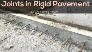 Types of joints in Rigid Pavement | Method of Construction