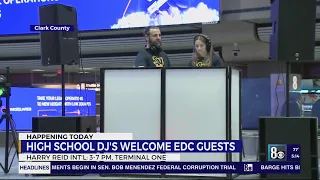 High school DJs welcome EDC guests to Las Vegas