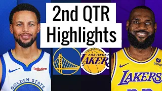 LA Lakers vs Golden State Warriors Full Highlights 2nd QTR | Feb 22 | NBA Regular Season 2024