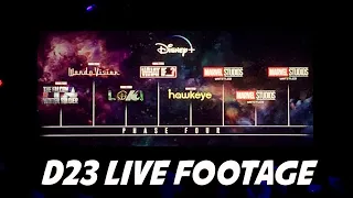 FULL MARVEL D23 ANNOUNCEMENT