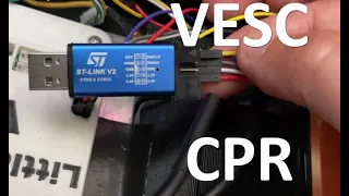 Reviving a bricked VESC using an ST-Link programmer