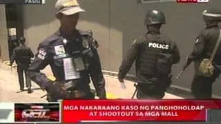 QRT: Mga nakaraang kaso ng panghoholdap at shootout sa mga mall