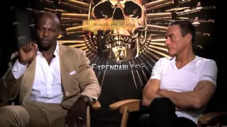 Jean Claude Van Damme Terry Crews Exclusive Interview by Monsieur Hollywood