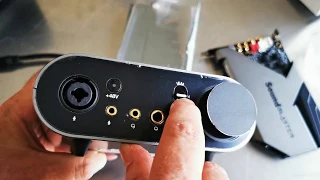 Creative Sound Blaster AE-9 unboxing