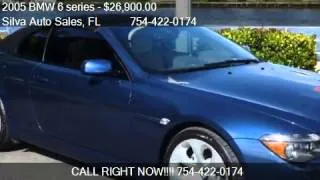 2005 BMW 6 series 645Ci Convertible - for sale in Pompano Be