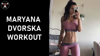 MARYANA DVORSKA WORKOUT LEGS