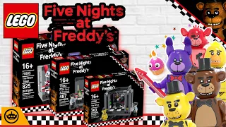 I Made LEGO Five Nights at Freddy’s Sets..