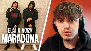 DYSHJA MA E MIRE E ESTRADES !! ELAI x NOIZY - MARADONA | REACTION