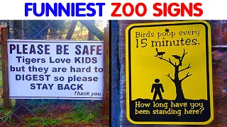 50 Times Zoo Signs Were So Hilariously Absurd - funny humor #5