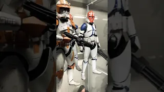501st Rotary Canon Hand Hidden with the Coruscant Guards