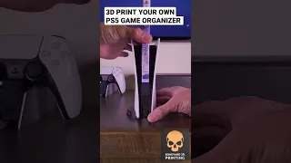 These PS5 Game Case Organizers Are Next Level! Boneyard3DPrinting #ps5 #gamer #cod #playstation