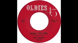 The Beatles Thank You Girl Stereo Single Remix 2022 (1963) SEE DESCRIPTION!