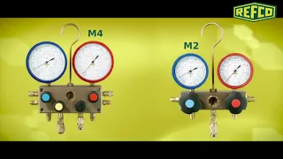 Манометрические коллекторы REFCO M2 M4 // Обзор применения и использования
