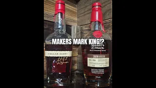 Makers Mark Cellar Aged better than the Wood Finishing Series?