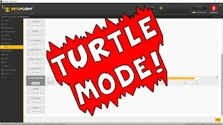 Tutorial: Betaflight Turtle Mode (FLIP OVER AFTER CRASH)