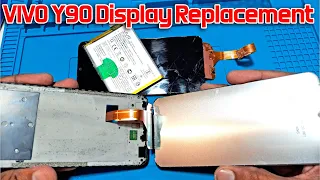 How to change replace Vivo Y90 Display Unit Panle LCD