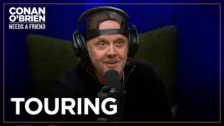 How Lars Ulrich Is Preparing For Metallica’s Two-Year Long Tour | Conan O'Brien Needs A Friend